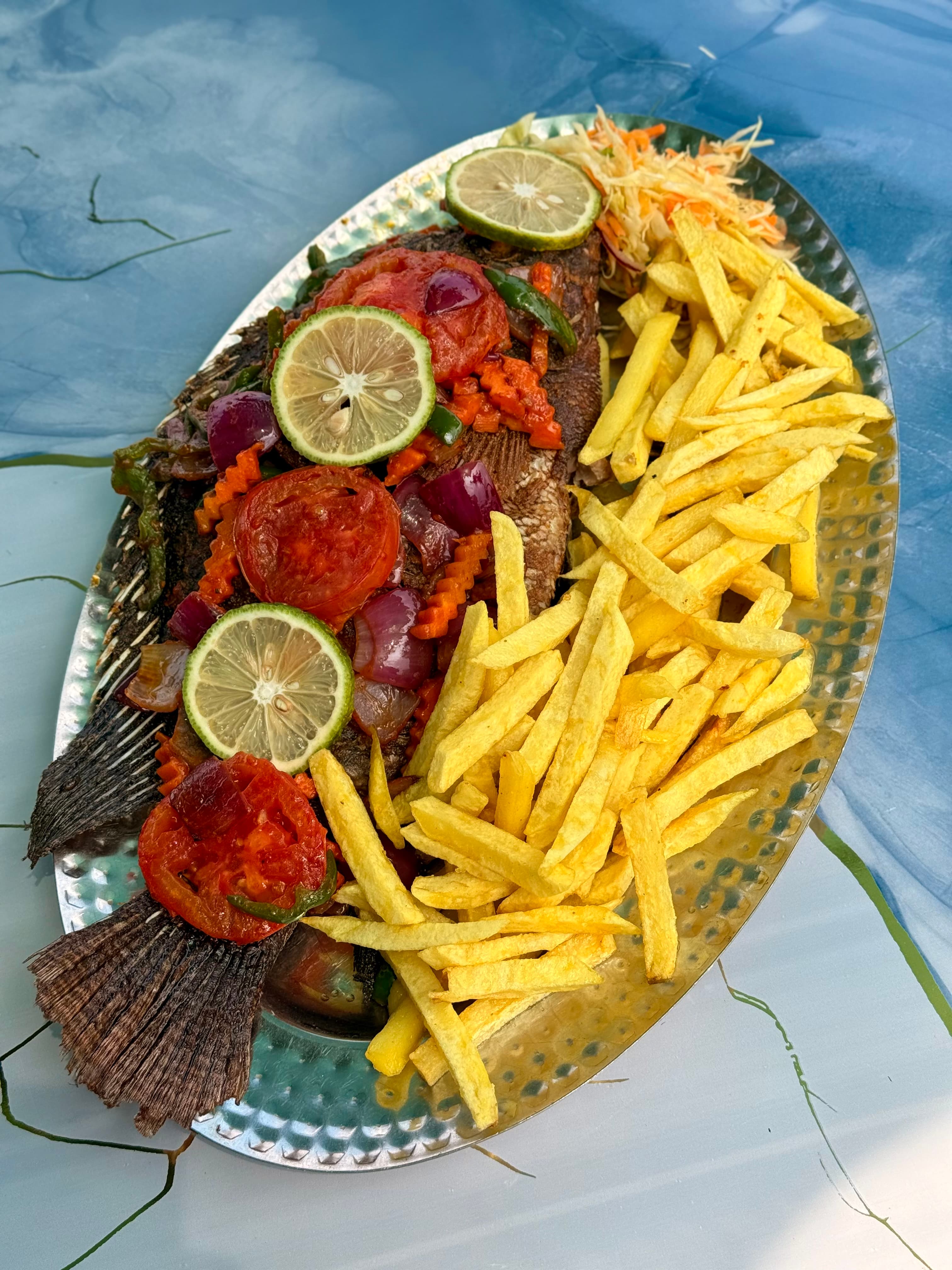 Fresh from the lake at White Sand Beach