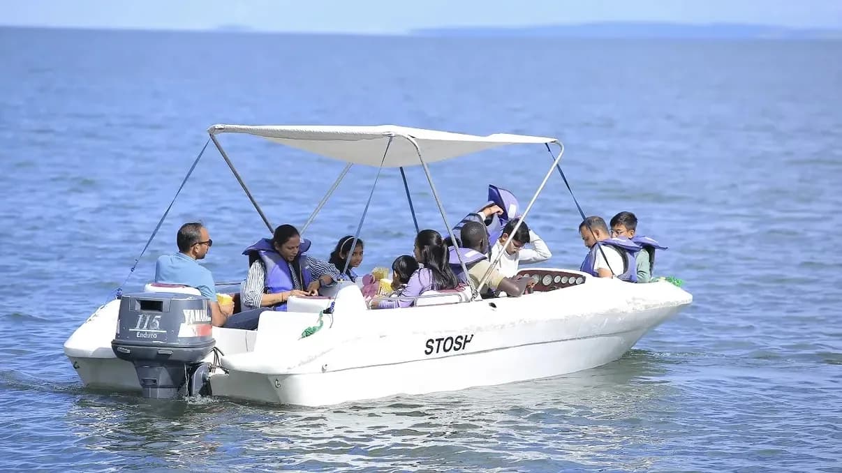 On the Lake at White Sand Beach